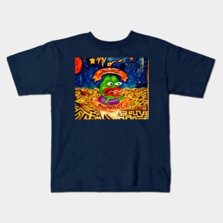 Pepe the anarchist (self-portrait) Kids T-Shirt